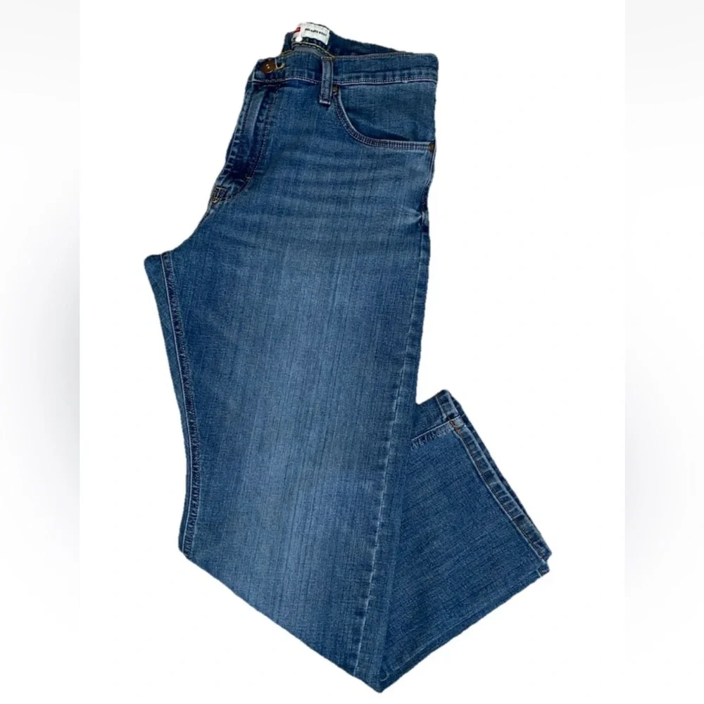 Wrangler Men’s Regular Bootcut Jeans Blue Denim Size 36x30